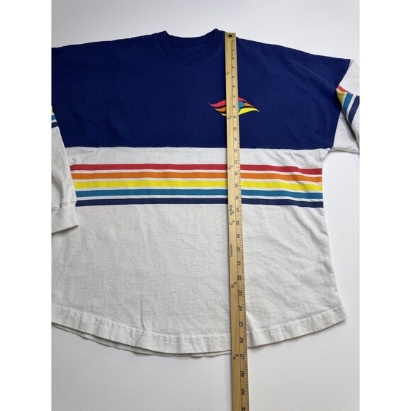 Disney Cruise Line Rainbow Navy Spirit Jersey DCL Small Rare - Picture 4 of 5